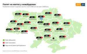 Попит на житло в новобудовах за регіонами - 3