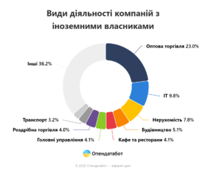 Бізнес іноземців за видами діяльності - 3