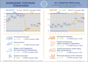 Зовнішня торгівля у І півріччі 2025 року - 3