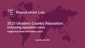 2025 Ukraine’s Country Reputation Unlocking reputation value - 3