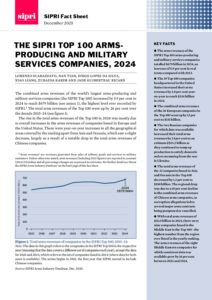 THE SIPRI TOP 100 ARMSPRODUCING AND MILITARY SERVICES COMPANIES, 2024 - 3