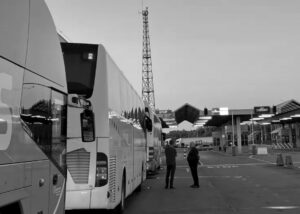 Внаслідок літнього сезону трафік автобусів через кордон на захід зріс на 57%