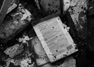 Внаслідок російських атак вже знищено до 40% річного тиражу книг в Україні